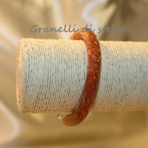 Bracciale artigianale. GRANELLI DI STELLE. CREAZIONI VENDITA NEGOZIO, BIJOUX ARTIGIANALI: ANELLI, BRACCIALI, COLLANE, ORECCHINI, CIONDOLI, SEGNALIBRI, ACCESSORI CERIMONIA, PARURE