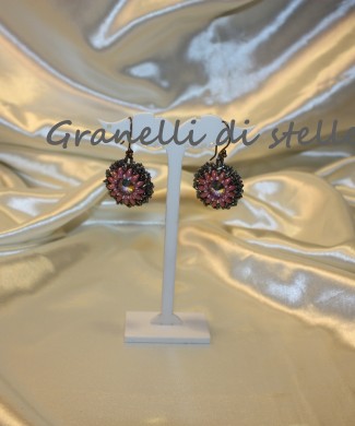 ORECCHINI artigianali. GRANELLI DI STELLE. CREAZIONI VENDITA NEGOZIO, BIJOUX ARTIGIANALI: ANELLI, BRACCIALI, COLLANE, ORECCHINI, CIONDOLI, SEGNALIBRI, ACCESSORI CERIMONIA, PARURE